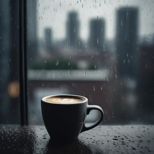 Coffee and Rain: A Symphony of Drops and Beans