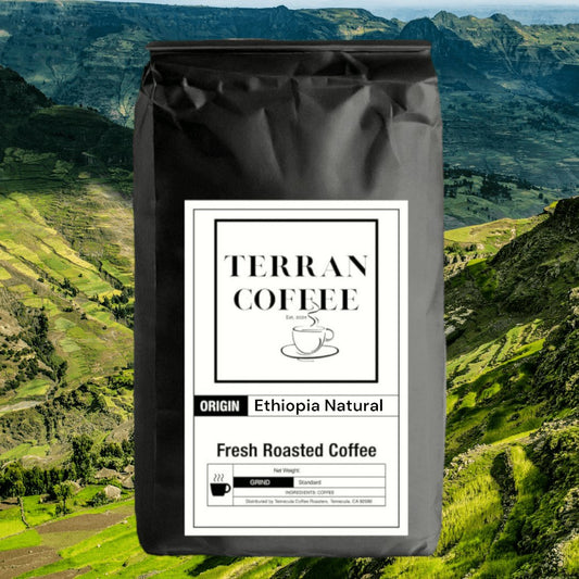 Ethiopia Natural Single Origin Coffee - Terran Coffee