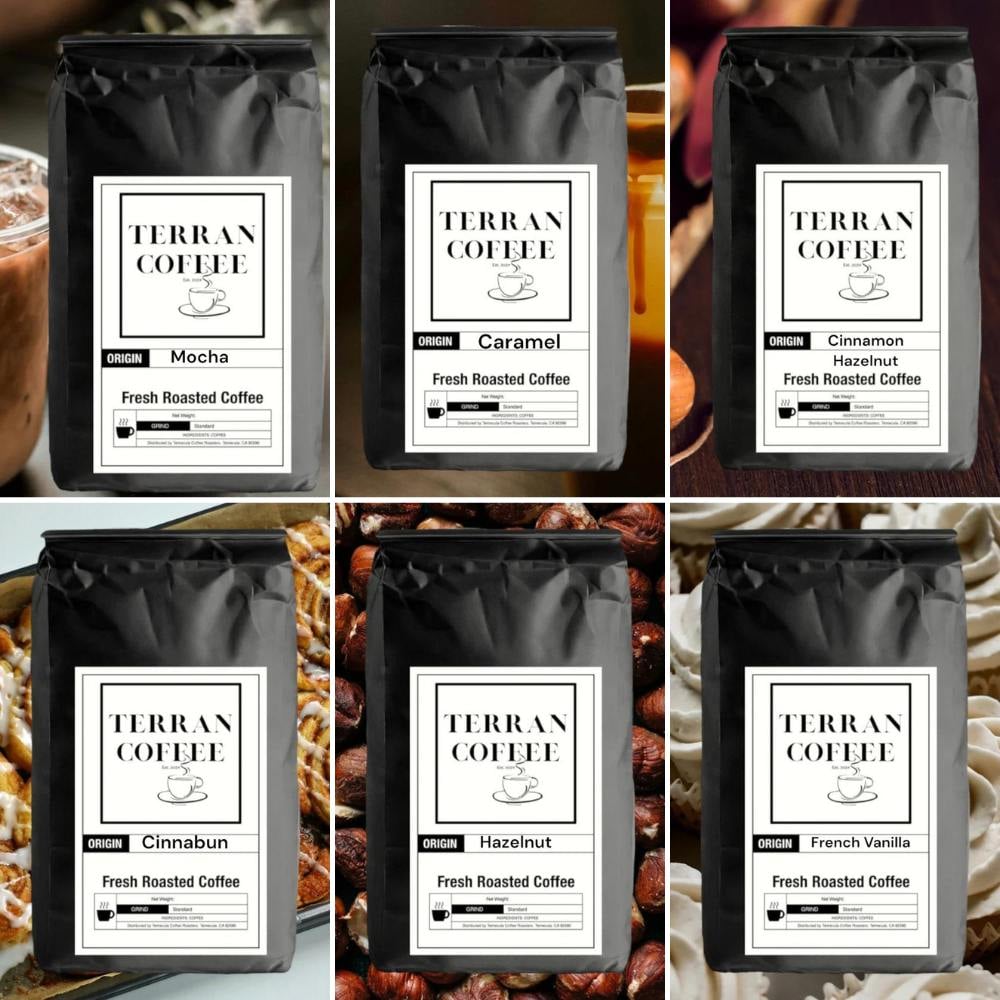 Flavored Coffee Sampler Pack - Terran Coffee