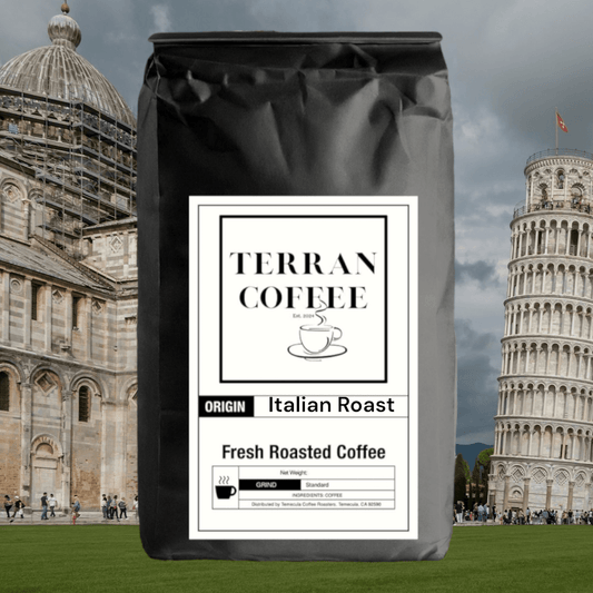 Terran Coffee  Italian Roast Coffee - Terran Coffee