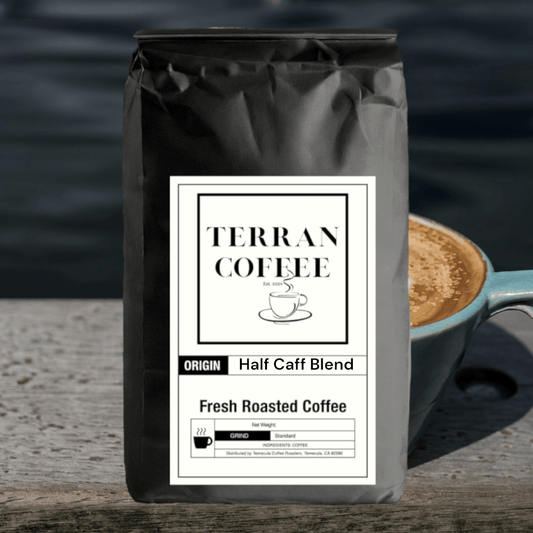 Terran Coffee Half Caff Blend - Terran Coffee