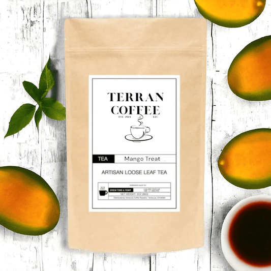 Terran Tea Artisan Loose Leaf Mango Tea - Terran Coffee